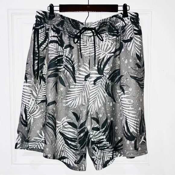 Nike Air Jordan Hoop Why Not Tropical Floral Jersey Shorts 2 Pc Set XL XXL NWOT